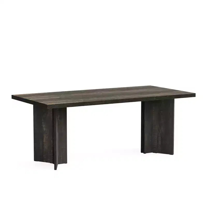 MAYEERTY Table de salle à manger multifonctionnelle de 160 cm, bureau de direction, panneau E1 de 4 cm d'épaisseur