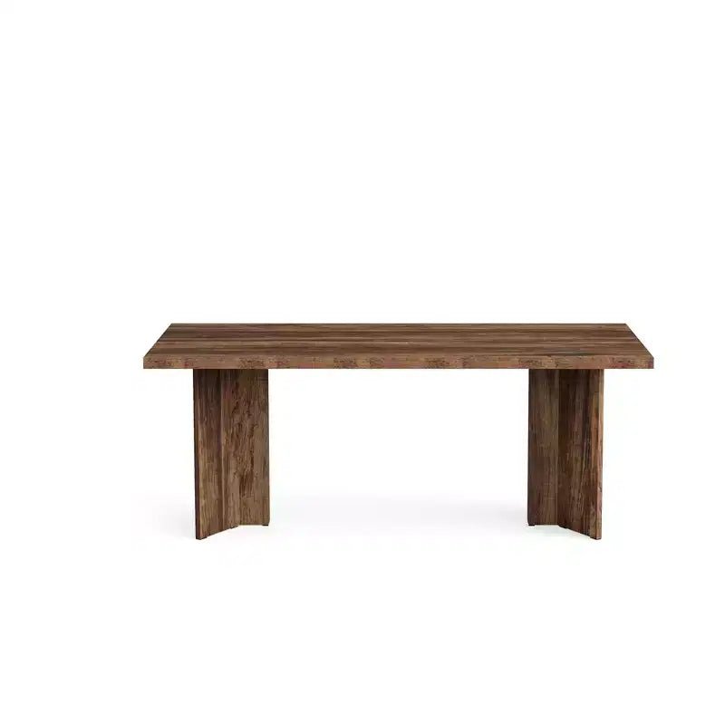 MAYEERTY Table de salle à manger multifonctionnelle de 160 cm, bureau de direction, panneau E1 de 4 cm d'épaisseur