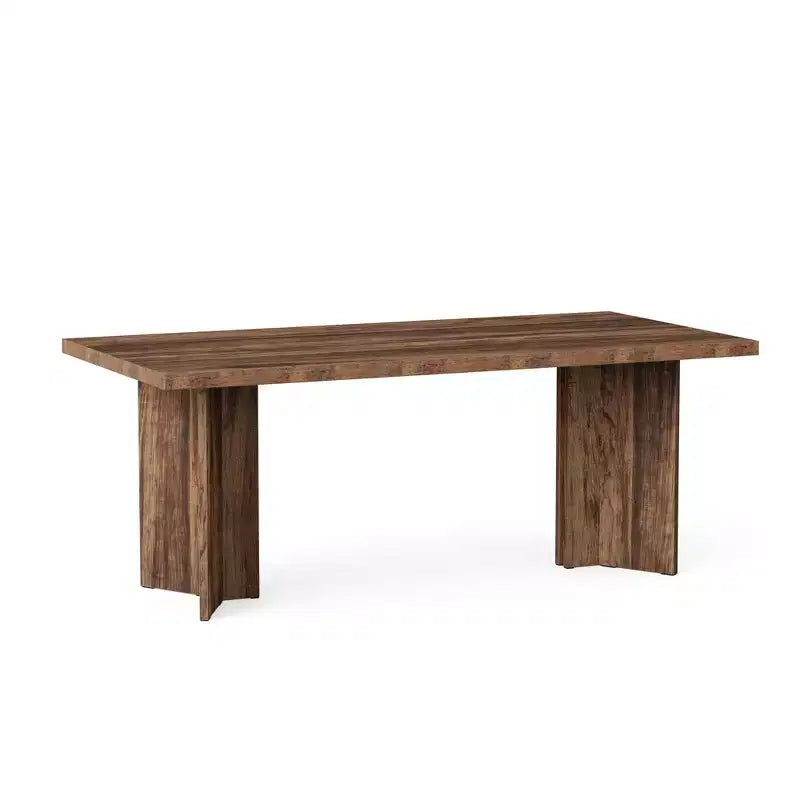 MAYEERTY Table de salle à manger multifonctionnelle de 160 cm, bureau de direction, panneau E1 de 4 cm d'épaisseur