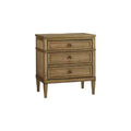 Signature Design by Ashley Sharlance Three Drawer Nightstand with USB Ports, Brown