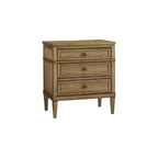 Signature Design by Ashley Sharlance Three Drawer Nightstand with USB Ports, Brown