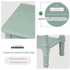 Console étroite, Table d'appoint mince avec trois tiroirs de rangement et une étagère inférieure (Espresso)