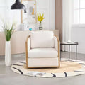 MAYEERTY Corduroy 360 Swivel Barrel Chair in Dark Gray for Living Room/Bedroom/Office