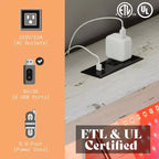 Cadre de lit AMERLIFE avec tête de lit bibliothèque LED, lit de rangement en bois avec 4 tiroirs, station de charge
