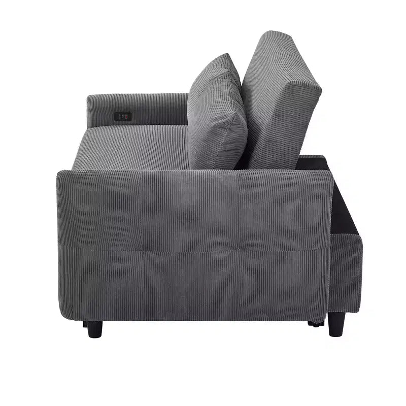Causeuse-lit Whisen 57,48 avec oreillers et port USB