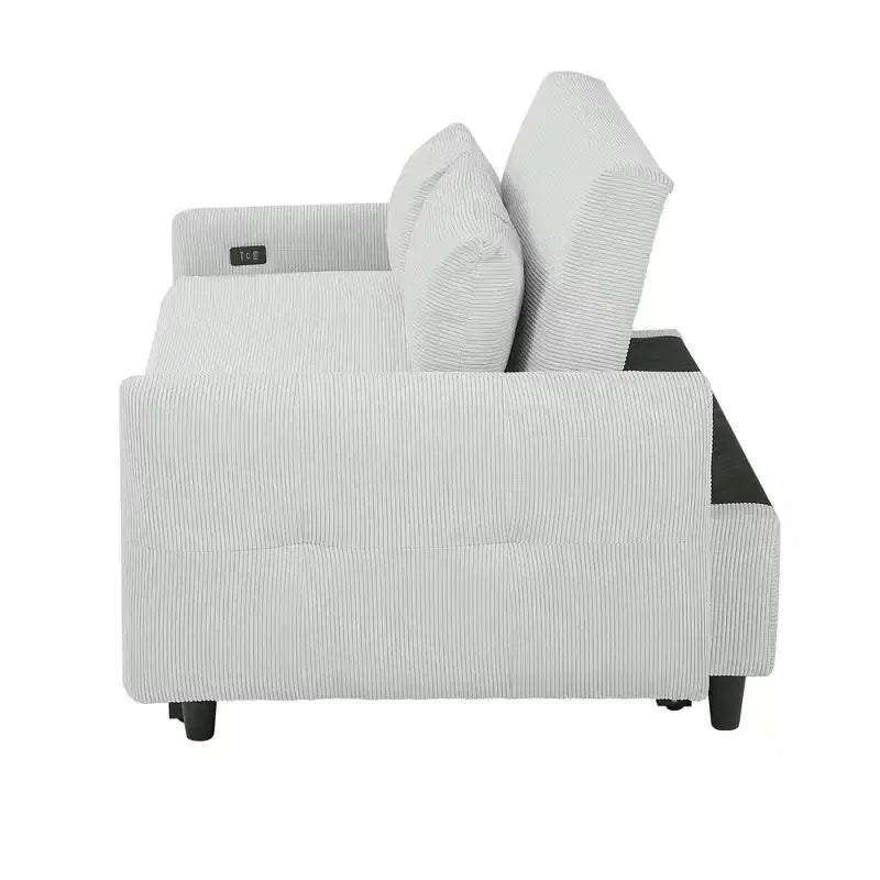 Causeuse-lit Whisen 57,48 avec oreillers et port USB