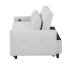 Causeuse-lit Whisen 57,48 avec oreillers et port USB