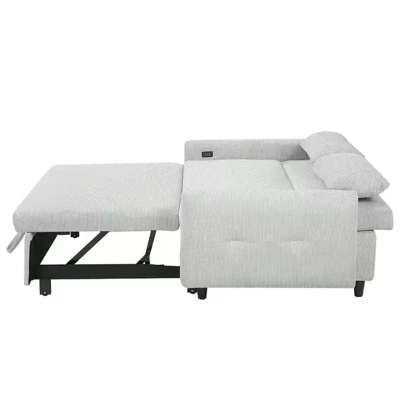 Causeuse-lit Whisen 57,48 avec oreillers et port USB