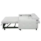 Causeuse-lit Whisen 57,48 avec oreillers et port USB