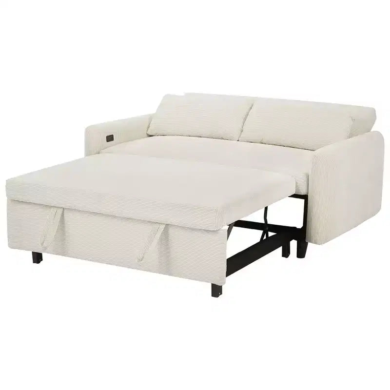 Causeuse-lit Whisen 57,48 avec oreillers et port USB