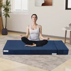 Canapé, canapé-lit pliant, canapé-lit pliable avec oreiller, matelas de canapé pliant convertible, futon de sol pour salon/chambre à coucher