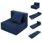Canapé, canapé-lit pliant, canapé-lit pliable avec oreiller, matelas de canapé pliant convertible, futon de sol pour salon/chambre à coucher