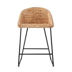 Landrine 35 Water Hyacinth Counter Stools - (Set Of 2) - Natural - SEI