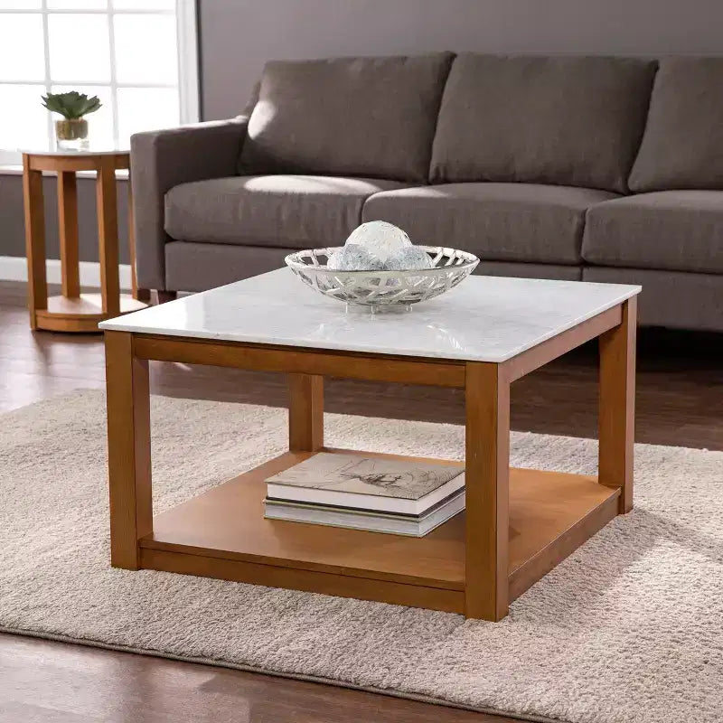 Table basse Chandlen Square - Naturelle - SEI