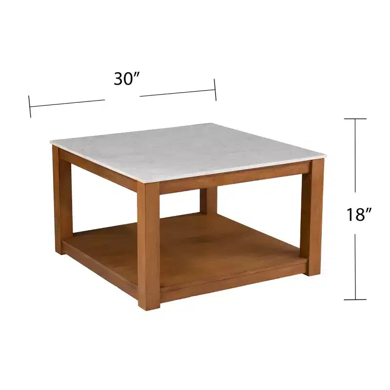 Table basse Chandlen Square - Naturelle - SEI