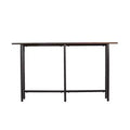 Hendry Long Narrow Console Table - Black - SEI
