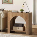 Lantine Farmhouse End Side Table with Storage