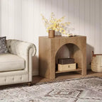 Table d'appoint avec rangement Lantine Farmhouse