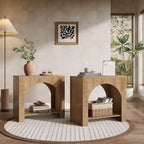 Table d'appoint avec rangement Lantine Farmhouse