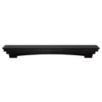 Alconbury Fireplace Mantel Shelf - Black - SEI