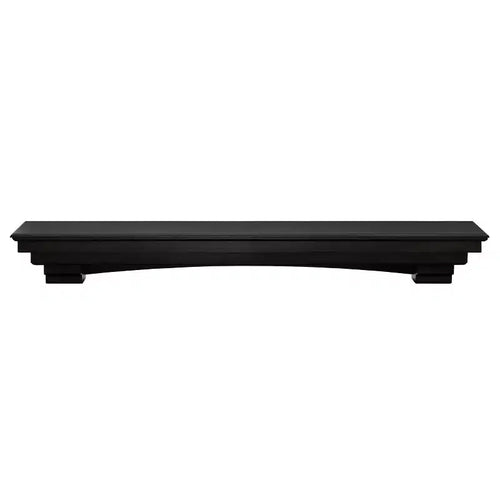 Alconbury Fireplace Mantel Shelf - Black - SEI