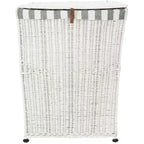 Trotter Laundry Basket - HAC6002 - White - Safavieh