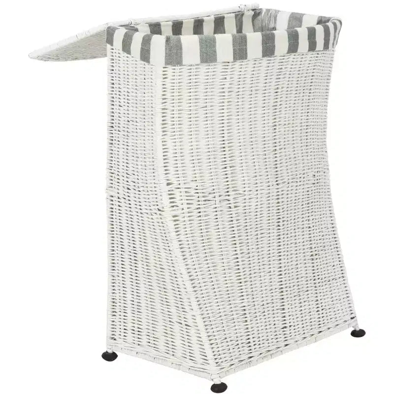 Panier à linge Trotter - HAC6002 - Blanc - Safavieh