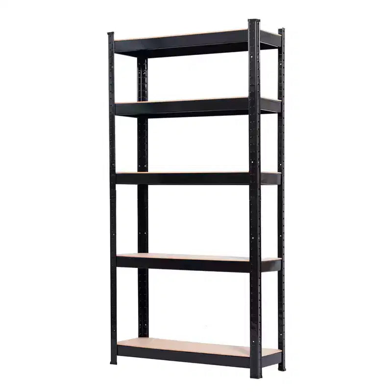 Étagère métallique à 5 niveaux, réglable, pour garage ou buanderie