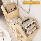 Étagère à livres pour enfants à 8 compartiments en forme de château, organiseur de jouets pour enfants, vitrine de rangement multifonctionnelle pour salle de jeux, chambre d'enfants, crèche