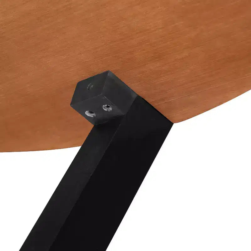 Lot de 2 tables basses, table basse ronde, table d'appoint, table d'appoint, table d'appoint pour canapé, marron et noir - ModernLuxe