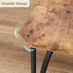 Ensemble table et chaises de salle à manger 3/5 pièces pour 2/4 personnes, petite table de cuisine avec chaises rembourrées, ensemble de 2/4 chaises de table de cuisine, idéal pour la maison