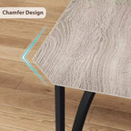 Ensemble table et chaises de salle à manger 3/5 pièces pour 2/4 personnes, petite table de cuisine avec chaises rembourrées, ensemble de 2/4 chaises de table de cuisine, idéal pour la maison