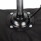 Tabouret de selle réglable en hauteur noir avec roulettes, chaise de salon, utilisation en atelier ou à la maison