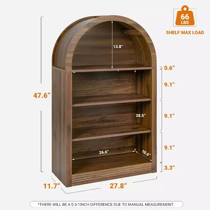 Petite bibliothèque Vatros, bibliothèque arquée