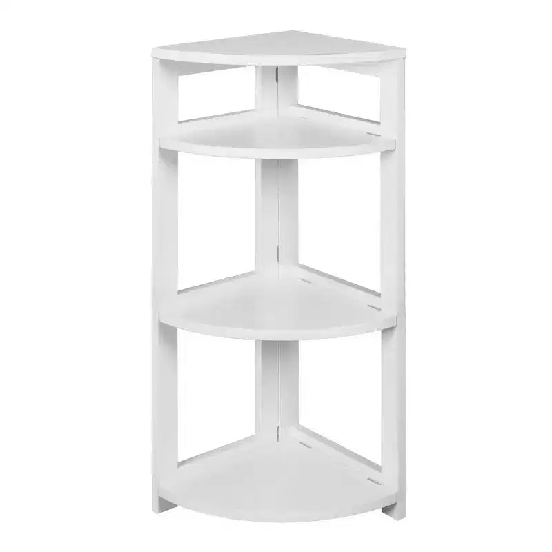 Regency,Étagère d'angle pliante haute 34, Flip Flop - Blanc