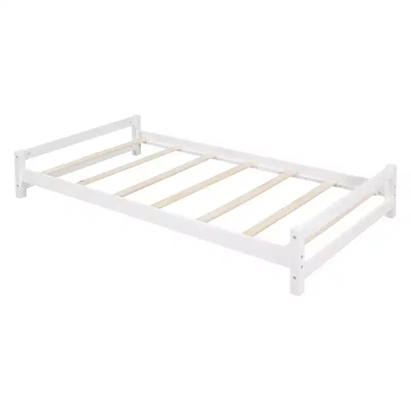 Lits superposés jumeaux séparables avec bureau et tiroirs, cadre de lit superposé en bois en forme de L avec ports USB et lumière LED pour enfants et adolescents