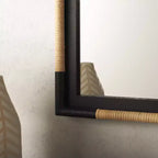 Miroir Renah - 23.6 x 36.02 - MRR9016 - Naturel/Noir - Safavieh