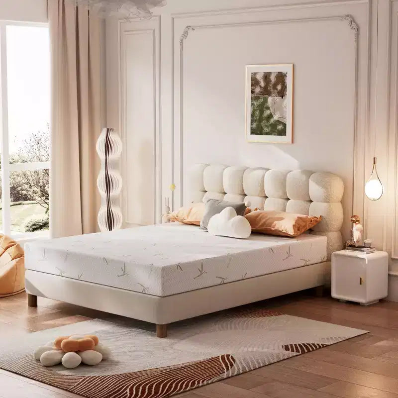 Matelas SUGIFT en mousse à mémoire de forme 8" en boîte avec gel rafraîchissant, soutien mi-ferme et certifié CertiPUR