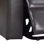 Fauteuil inclinable Royal Hampton 37 pouces, élévateur électrique, porte-gobelets, similicuir gris