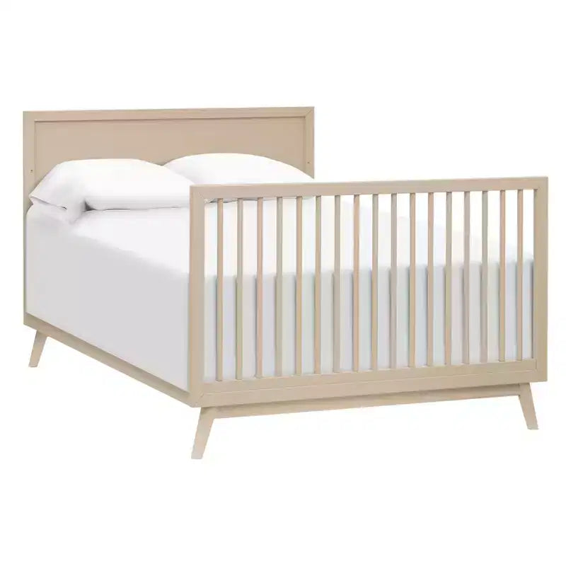 Lit de bébé convertible 4-en-1 Babyletto Palma Mid-Century avec kit de conversion pour lit de bambin