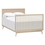 Lit de bébé convertible 4-en-1 Babyletto Palma Mid-Century avec kit de conversion pour lit de bambin