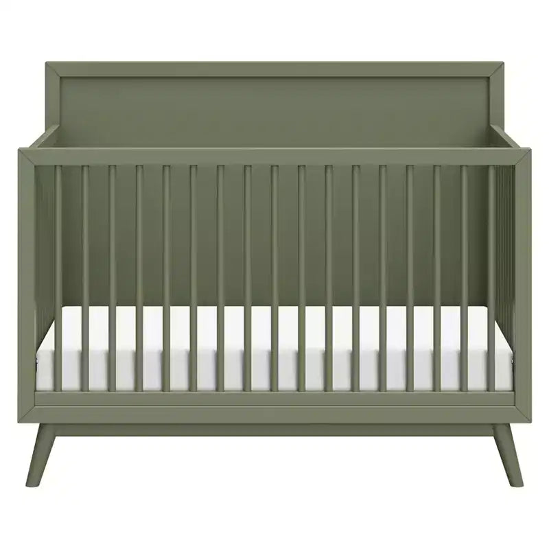 Lit de bébé convertible 4-en-1 Babyletto Palma Mid-Century avec kit de conversion pour lit de bambin