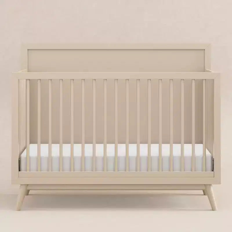 Lit de bébé convertible 4-en-1 Babyletto Palma Mid-Century avec kit de conversion pour lit de bambin