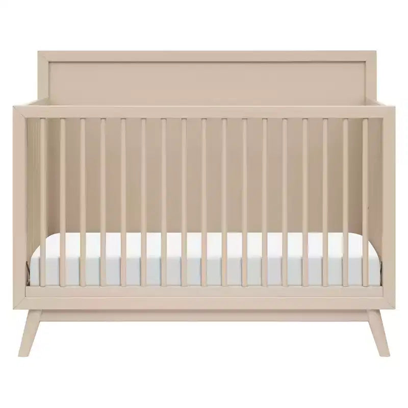 Lit de bébé convertible 4-en-1 Babyletto Palma Mid-Century avec kit de conversion pour lit de bambin