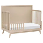 Lit de bébé convertible 4-en-1 Babyletto Palma Mid-Century avec kit de conversion pour lit de bambin