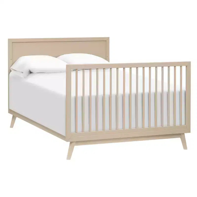 Lit de bébé convertible 4-en-1 Babyletto Palma Mid-Century avec kit de conversion pour lit de bambin