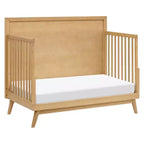 Lit de bébé convertible 4-en-1 Babyletto Palma Mid-Century avec kit de conversion pour lit de bambin