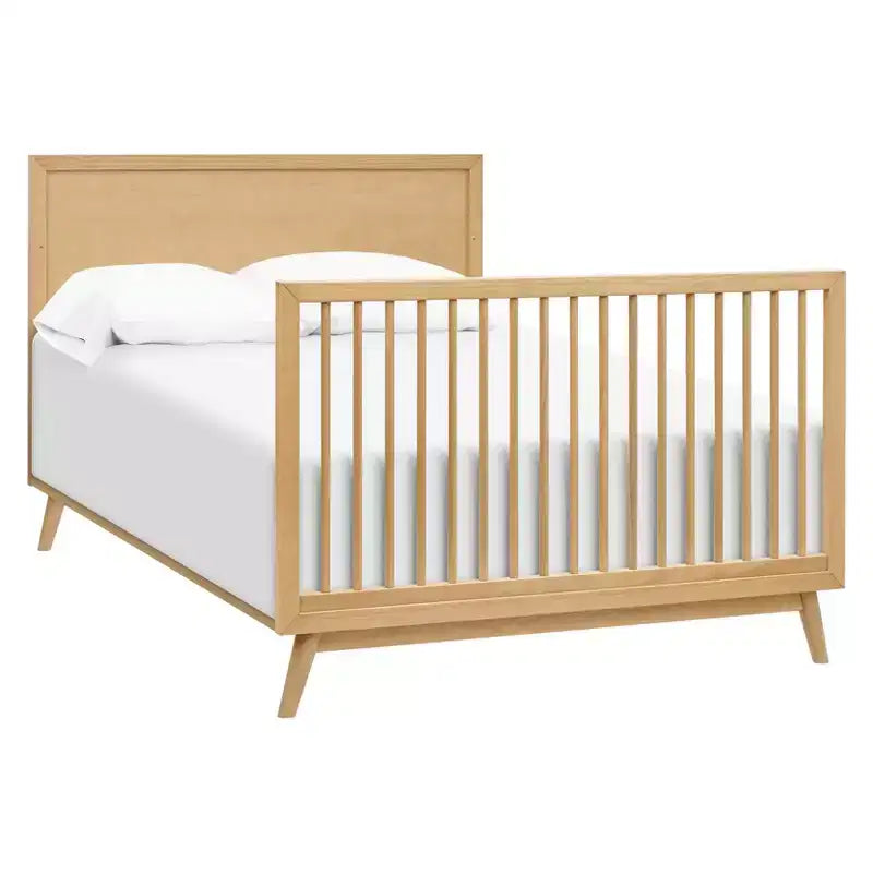 Lit de bébé convertible 4-en-1 Babyletto Palma Mid-Century avec kit de conversion pour lit de bambin