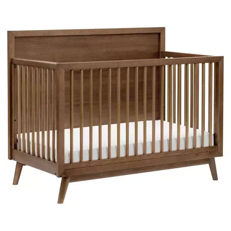 Lit de bébé convertible 4-en-1 Babyletto Palma Mid-Century avec kit de conversion pour lit de bambin