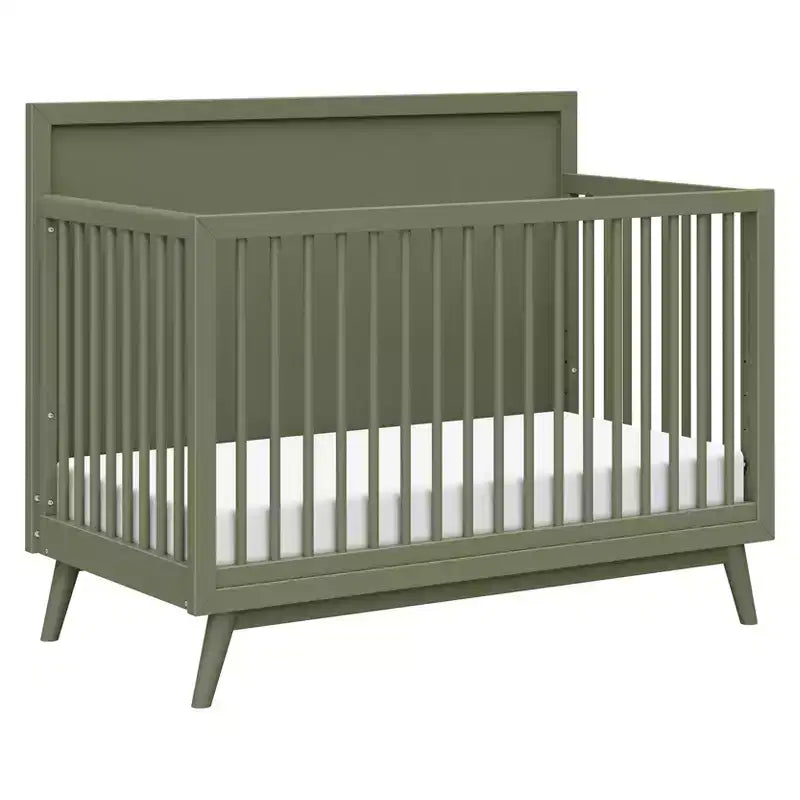 Lit de bébé convertible 4-en-1 Babyletto Palma Mid-Century avec kit de conversion pour lit de bambin